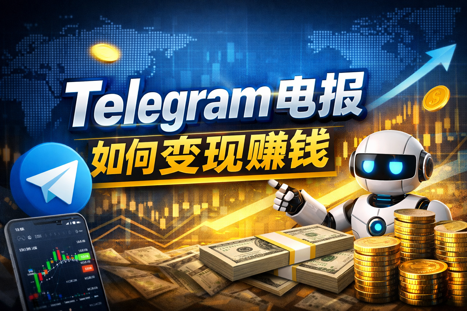 Telegram如何运营变现赚钱？
