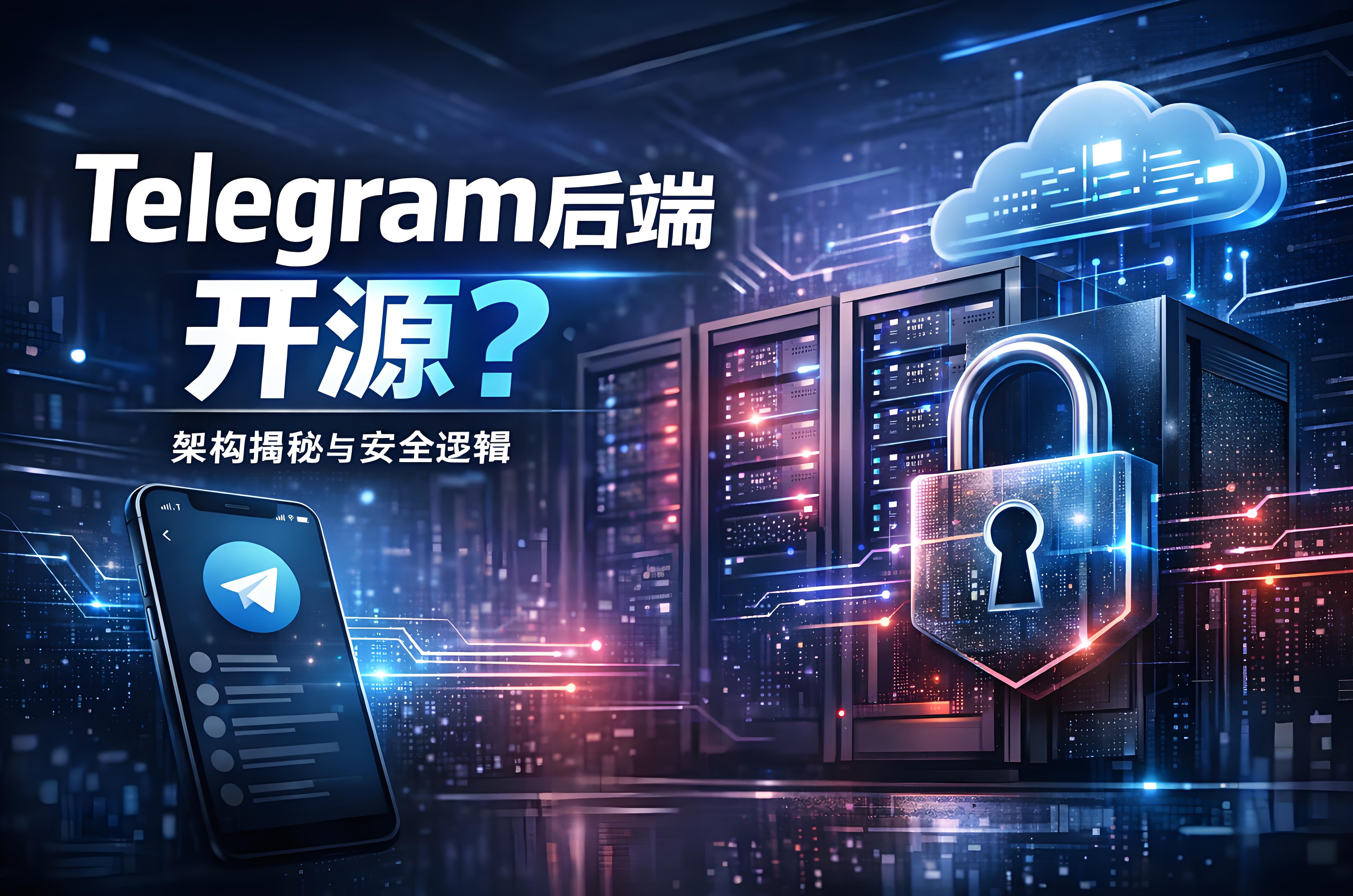 Telegram后端是否会开源公开?